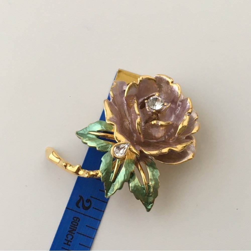 Princess Diana English Rose Pin/Brooch - Picture 7 of 12
